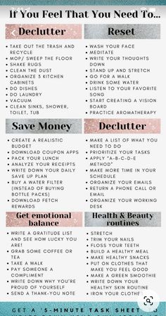 Money Saving Methods, Self Organization, Home Management Binder, Routine Planner, Financial Life Hacks, Clean Sink, Moving Tips