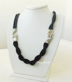 black snake necklace metalic necklace unisex necklace black gift men necklace beaded black necklace Necklace Gothic, Snake Jewelry, Gothic Necklace, Snake Necklace, Black Snake, Unisex Necklace, Necklace Beaded, Black Necklace, Necklace Black