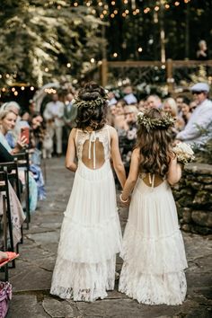 Whimsical flower girl dress Flower Girl Toddler Dress, Flower Girl Dresses Older Kids, Wildflower Flower Girl Dress, Flower Girl Fall Wedding, Western Flower Girl Dresses, Older Flower Girl Dresses, Flower Girl Dresses Simple, Country Flower Girl Dresses, Flowergirls Dress