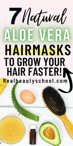 7 Natural Aloe Vera Hair masks to grow your hair faster Aloe Vera For Hair Growth, Aloe Vera Gel For Hair, Aloe Vera Gel For Hair Growth, Aloe Vera Hair, Aloe For Hair, Natural Aloe Vera Gel, Faster Hair Growth, Aloe Vera Hair Mask, Aloe Vera Benefits