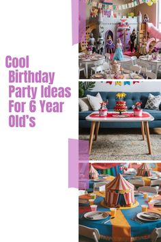 Struggling to come up with unique birthday party ideas? Check out these one-of-a-kind themes that will make your child's 6th birthday unforgettable. Save this pin for a celebration to remember!