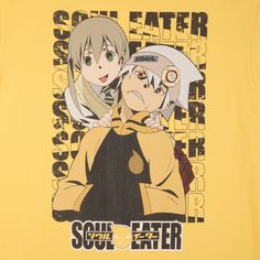 Short-sleeve tee Printed art on the front Ribbed crew neck Regular fit 100% cotton Officially licensed Soul Eater merchandise Trevor is wearing a medium Mikayla is wearing a medium Japanese Lifestyle, Yellow Tees, St Catherine, Retail Experience, Printed Art, Soul Eater, Short Sleeve Tee, How Are You Feeling, Crew Neck