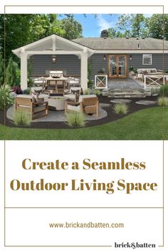 Creating a seamless outdoor living space involves more than just placing furniture outside; it’s about integrating elements that add function and visual appeal. 🏡  An outdoor dining table can transform your backyard into the perfect place for family meals and entertaining guests. Check out some of our favorite ideas!  #brickandbatten #exteriorbeauty #designexcellence #OutdoorLivingSpace #DiningTableDecor #OutdoorDesign #OutdoorStyle Paint Visualizer, Paver Patio, Backyard Makeover, Makeover Ideas, Wood Deck, Outdoor Dining Area, Dining Table Decor, Outdoor Style, Outdoor Dining Table