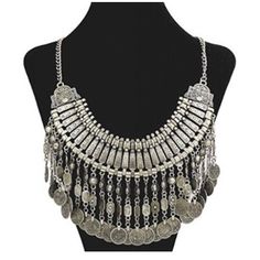 Gorgeous!!!!!!! Brand New. Very Good Quality And Heavy In Weight. I Love That You Can Adjust The Length And Can Either Wear It Like A Choker... Or You Can Wear It Longer With A Low Cut Top As More Of A Statement Piece. This Is Well Worth 3 Times The Price I'm Asking... So Don't Let This One Pass You By! Silver Statement Necklace, Boho Statement Necklace, Low Cut Top, Silver Necklace Statement, Cut Top, Boho Vintage, Vintage Boho, Don't Let, Low Cut