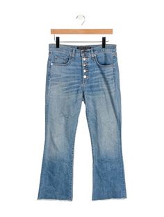 Veronica Beard Straight Leg JeansBlueLight Wash with Mid-Rise5 PocketsRaw-Edge TrimButton ClosureFit:Jeans by Veronica Beard typically fit true to size. Veronica Beard, Straight Leg Jeans, Leg Jeans, Mid Rise, Straight Leg, Clothes For Women, Clothes