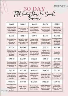 the 30 day it's easy to use calendar for small things in your life