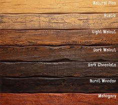 the different types of wood that are used to make wallpapers and flooring