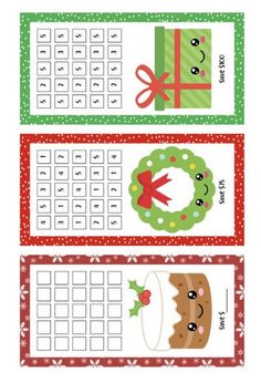 christmas place cards for the classroom