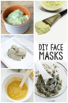 DIY Face Mask Recipes To Make At Home - Love and Marriage Diy Honey Face Mask, Green Tea Face Mask, Coconut Oil Face Mask, Cucumber For Face, Cucumber Face Mask, Coffee Face Mask, Green Tea Face