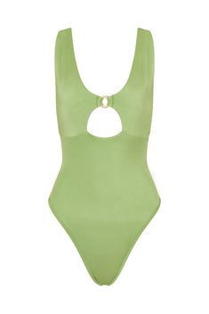 Elevate your swimwear game with our stunning black cut-out one-piece swimsuit. Designed with figure-sculpting fabric, this piece features a chic front cut-out and gold hardware for a sophisticated touch of allure. The moderate bottom coverage strikes the perfect balance between comfort and style, making this cut-out black one-piece swimsuit an elegant choice for any poolside or beach occasion. Flaunt your silhouette and make a lasting impression with this must-have design. Cut & Fit Shaping, Figure Sculpting, Gooseberry Intimates, Cutout One Piece, White One Piece, Cut Out One Piece, Black One Piece Swimsuit, Cut Out Swimsuits, Black One Piece, Natural Glow