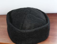 "Georgian \"Kakhetian\" cap of Natural 100% wool, unique, modern wedding accessory. Cap has a round shape and the top is square. Can be worn at any time of the year: in winter, dense wool protects from frost, and in the summer months from the scorching sun, and also a cute cap is suitable for both mens and womens.  Cap of Black color, volume  depth 7,5cm If you have questions, please feel free to contact me prior the purchase!" Scorching Sun, Cute Cap, Cute Caps, Boho Hat, Wool Caps, Wedding Accessory, Hat Handmade, Beautiful Hats, Bucket Hats