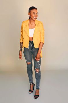 THIS 6X SOLD OUT BEAUTY IS BACK! New design, new colors, new sizing! Now available in black, camel, blue, and mustard. PLEASE NOTE JACKET SHIPS 1-2 WEEKS FROM PURCHASE. Nothing completes an outfit like the 3rd Eye Cropped Moto Jacket. Make a statement wherever you go with this stunner that you can rock all year long. Statement piece and conversation starter that is sure to turn heads Embroidered Eye of Horus on back Chrome hardware Buttery soft vegan leather Cropped style Available in colors cam The 3rd Eye, Cropped Moto Jacket, Natural Conditioner, Gender Free, 3rd Eye, Black Camel, Eye Of Horus, Chrome Hardware, Leather Conditioner