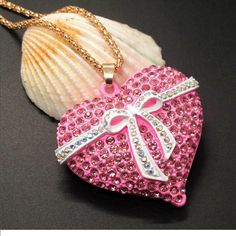 Crystal Pink Bow Heart Necklace Stone: Crystal Metal: Alloy Material: Enamel Chain Length: 64cm Pendant Size: 4.5cm X 5cm New Never Used Betsey Johnson Necklace, Necklace Stone, Women Necklace, Fancy Jewellery, Pink Enamel, Stone Crystal, Pink Crystal, Heart Pendant Necklace, Pink Bow