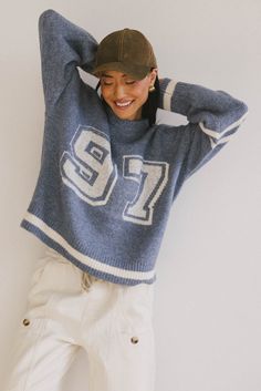 97 graphic knit sweater Rugby Stripe, Knit Texture, Outerwear Sweater, Comforters Cozy