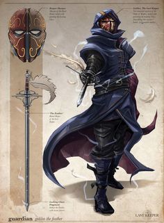 Heroic Fantasy, 다크 판타지, Dungeons And Dragons Characters, Dungeons And Dragons Homebrew, Rpg Characters, Concept Art Drawing, Armor Concept