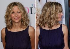 Meg Ryan Haircuts, Loose Curls Hairstyles, Wavy Lob, Athletic Hairstyles, Hairstyle Look, Permed Hairstyles, Modern Hairstyles