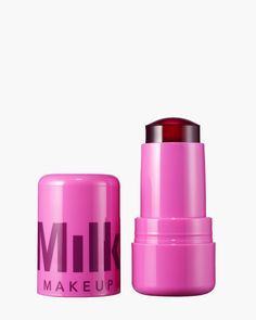 A long-lasting lip and cheek stain with a hydrating, bouncy jelly texture that glides on for a sheer, buildable burst of color. This blush and lip stain is 90% natural, clean, vegan, cruelty-free, paraben-free, gluten-free, non-comedogenic, and non-acnegenic. 0.17 OZ / 5G Jelly Tint Pro Tip: Use Hydro Grip Set + Refresh spray or Pore Eclipse Matte Setting Spray for seamless blending + a dewy flush or soft matte finish DISCLAIMER: This product is not edible. Do not eat. *Excluded from discounts Paper Skincare, Milk Makeup Cooling Water, Lip And Cheek Stain, Milk Jelly, Jelly Tint, Cream Blush Stick, Sephora Skin Care, Cheek Stain, Makeup Needs