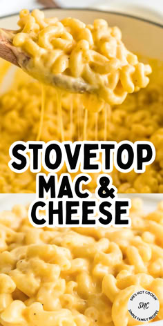 Quick and easy homemade mac and chese scooped up in a spoon. Stovetop Mac And Cheese Creamy, Very Creamy Mac And Cheese, Stovetop Mac N Cheese Recipe, Basic Mac N Cheese Recipe, Easy Quick Homemade Mac N Cheese, Best Creamy Mac And Cheese Recipe Stove Top, Quick Mac And Cheese Recipe Stove Top, Quick Stove Top Mac And Cheese