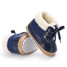 * Soft Feeling & Cozy Comfortable * Package Included: 1 Shoes * Upper Fabric & Material: PU * Best Sales Baby Unisex Lace-up PU Casual Snow Boots Wholesale Child Shoes,which is ideal to wear it in .Fashionable high quality organic and affordable clothes Baby Unisex Lace-up PU Casual Snow Boots Wholesale Child Shoes that will always catch the attention of people.Baby Unisex Lace-up PU Casual Snow Boots Wholesale Child Shoes are very comfortable to wear and the material is easy to clean. Heart is Winter Booties With Soft Sole And Closed Toe, Playful Non-slip Booties With Round Toe, Playful Non-slip Round Toe Booties, Winter Booties With Soft Sole And Round Toe, Winter Round Toe Booties With Soft Sole, Winter Playtime Booties With Soft Sole, Blue Non-slip Booties For Playtime, Casual Lace-up Booties For Playtime, Cute Boots With Soft Sole And Closed Toe