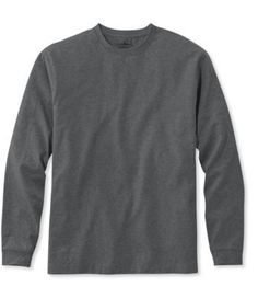 Made of soft cotton that resists wrinkles, stains, shrinking, fading and pilling, our resilient long-sleeve tee keeps its shape wash after wash. Traditional Fit: Relaxed through the chest, sleeve and waist. 100% jersey-knit cotton. Ribbed trim is 90% cotton/10% Lycra® elastane. Double ring-spun fabric fights shrinkage, stains, wrinkles, fading and pilling. Built for comfort, the fabric gets even softer the more you wash and dry it. Machine wash and dry. Comfortable enough for everyday wear. Dura Casual Long Sleeve Soft-washed T-shirt, Casual Soft-washed Long Sleeve T-shirt, Classic Long Sleeve Relaxed Fit T-shirt, Long Sleeve Soft-washed Cotton T-shirt, Soft-washed Gray Long Sleeve T-shirt, Gray Cotton Crew Neck Long Sleeve Top, Classic Long Sleeve Fall T-shirt, Basic Gray Long Sleeve T-shirt, Basic Long Sleeve Gray T-shirt