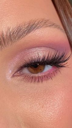 Maquillage On Fleek, Prom Eye Makeup, Pink Eye Makeup, Cute Eye Makeup, Eye Makeup Pictures, Purple Makeup, Makijaż Smokey Eye, Makeup Eye Looks, Glamour Makeup