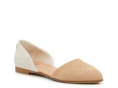 Jutti Flats, Natural Tan, Suede Fabric, Womens Toms, Stacked Heel, Womens Flats, Casual Looks, Almond, Customer Service