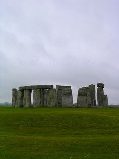 the stonehenge monument in england is on display for tourists to see and admire