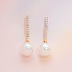 Default Title Bridal Shower Treats, Drop Pearl Earrings, Wedding Glam, Proposal Boxes, Modern Bridesmaid, Wedding Roles, Bridesmaids Earrings, Convertible Bridesmaid Dress, Groomsmen Ties