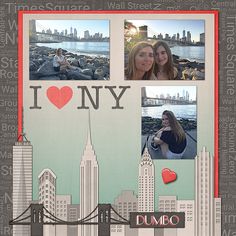 {NEW YORK CITY} Digital Scrapbook Collection by MAGICAL SCRAPS GALORE, available at Gingerscraps http://store.gingerscraps.net/Magical-Scraps-Galore/  #magicalscrapsgalore  #digitalscrapbooking #scrapbooking #digiscrap #travel #scrapbook #digital #crafts #art #scrapping #hobby #scrapbooklayout #digitalpaper #photoshop #pse Travel Scrapbook Layouts, New York Scrapbook, Nyc Scrapbook, Scrapbook Gift, Scrapbook Tutorial, Scrapbook Templates