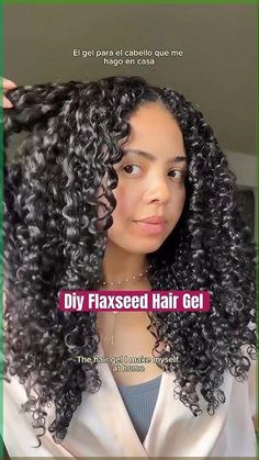 Diy Flaxseed Gel For Curly Hair, How To Make Flaxseed Hair Gel, Hair Gel Diy, Flax Seed Gel For Hair, Flaxseed Gel For Curly Hair, Flaxseed Gel For Hair, Flaxseed Hair Gel, Diy Hair Curls, Curl Gel