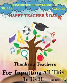 an image of a teacher's day poster