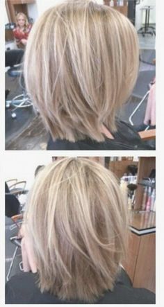 Short Layered Bob, Κούρεμα Bob, Short Layered, Bob Hairstyles For Fine Hair, Layered Bob, Haircuts For Fine Hair, Short Hairstyle, Short Hair Older Women