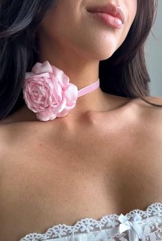 Hey lovely! 🌺 I'm so excited to share my gorgeous satin silk flower choker with you--it's the perfect accessory to add that extra touch of elegance to any outfit. If you're like me, you know how much those little details matter. This choker? It's the finishing touch you've been looking for. Picture this: You're slipping into your favorite little black dress, or maybe a soft, flowy white gown for a special night out. Now, imagine how this delicate satin silk flower choker drapes softly around your neck, the smooth velvet ribbon creating the most beautiful contrast. The best part? The adjustable ribbon lets you tie it just how you like, so it's comfy and stylish--whether you're dancing the night away or simply stealing the spotlight. This isn't just another necklace. It's a statement piece. Adjustable Flower Decoration Choker For Party, Adjustable Party Choker With Flower Decoration, Adjustable Flower Decorated Party Choker, Pink Handmade Flowers Necklace For Party, Adjustable Rose Choker For Parties, Adjustable Pink Choker For Party, Pink Adjustable Choker For Party, Adjustable Flower Choker For Parties, Adjustable Pink Choker For Wedding