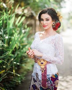 Nora Alexandra, Bali Wedding Dress, Indonesian Kebaya, Bali Girls, Javanese Wedding, Kebaya Wedding, Indonesian Wedding, Modern Kebaya, Batik Kebaya