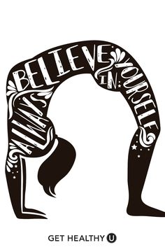 a black and white drawing of a woman's head with the words believe on it