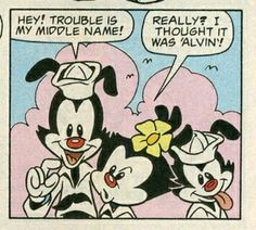 an old comic strip with mickey mouse and other cartoon characters talking to eachother