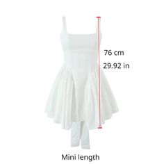 SPECIFICATIONSBrand Name: SuninheartElasticity: Slight StrechSleeve Style: regularFabric Type: PolyesterPattern Type: SolidFit Type: SlimSilhouette: A-LINENeckline: Square CollarDecoration: ZippersStyle: CasualDresses Length: Above Knee, MiniMaterial: PolyesterAge: MIDDLE AGEOrigin: Mainland ChinaCN: GuangdongSeason: SummerType: regularWaistline: NaturalSleeve Length(cm): sleevelessModel Number: 1481 fluffy skirtPlace Of Origin: China (mainland)Gender: WOMENChoice: yessemi_Choice: yes White Stretch Corset Dress For Party, Summer A-line Suspender Dress For Party, Fitted A-line Suspender Dress For Party, Stretch Mini Length Suspender Dress For Summer, Slim Fit Mini Dress For Summer, Summer Corset Dress With Boning, Fitted Suspender Dress For Summer In Mini Length, White Party Corset Dress With Boning, Fitted White Suspender Dress For Spring