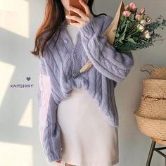 Sweet Pastel Color Knitted Cardigan Sweater sold by Tony Moly Store. Shop more products from Tony Moly Store on Storenvy, the home of independent small businesses all over the world. Kawaii Jacket, Cute Cardigan Outfits, Knitted Cardigan Sweater, Oversize Pullover, Warm Cardigan, Vintage Clothes Women, Sweater Outfit, Cute Cardigans, Boho Kimono