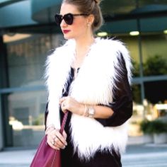 Add Some.Edge To Your Fall Ensemble This Luxe Faux Fur Selfish Couture By Technology Vest. Soft & Sophisticated, This Boss Babe Vest Is Oh-So Fab. The Fur Is Highlighted By Shadowed Tips For A Rich & Elegant Touch. Easy To Pair W/ Every Color In Your Wardrobe, This Vest Is A Neutral Staple For Fall, Winter & Spring. Fits S/M. Pair This V-Neck W/A Sweater, Midi Skirt & Riding Boots For Off'-Duty Vibe. Party When Paired W/A Cocktail Dress & Stilettos. Elegant W/A Formal Ball Gown. Retail $86 Nwt - Chic White Vest, Elegant White Vest For Fall, Chic Sleeveless Outerwear With Faux Fur Trim, Elegant White Vest Outerwear, Elegant White Sleeveless Outerwear, Fall Party Outerwear Vest, White Outerwear For Night Out In Fall, Chic Faux Fur Vest For Fall, White Winter Outerwear For Night Out