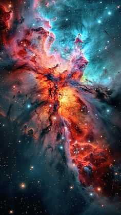 an image of the star forming region in outer space, taken by astronomical photographer person