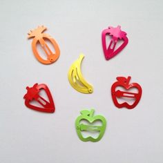 Fruit Snap, 2000 Style, Handmade Hair Clips, Headbands For Girls, Rose Blush, Handmade Hair Accessories, Snap Clips, Mini Fashion, Barrettes