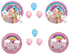 JOJO SIWA BIRTHDAY PARTY Balloons Decorations Supplies Bow Rainbow Girl Dreams #Anagram #BirthdayChild Jojo Siwa Birthday Party, Party Balloons Decorations, Birthday Party Balloons, Jojo Siwa Birthday, Pink Happy Birthday, Balloons Decorations, Birthday Party Balloon, Girl Rainbow, Mylar Balloons