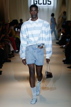 GCDS RTW Spring 2024 [PHOTOS] Gcds Runway, Outfit Spring 2022, Gucci Spring, Menswear Runway, Margaret Howell, Trend Report, Ermanno Scervino, Spring Summer 2024, Spring 2024