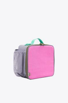 Get ready for a whole bunch of “where’d you get their lunch box?” questions at pickup. With function you can truly see, this is the ultimate insulated lunch box adored by parents and kids alike featuring a wipeable interior, water bottle pocket, and adjustable strap (for when they ask you to carry it later). Functional Pink Portable Lunch Bag, Functional Pink Lunch Bag For Back To School, Functional Pink Lunch Box For Travel, Pink Functional Lunch Bag For Outdoor Activities, Pink Rectangular Lunch Bag For Outdoor Activities, Functional Pink Lunch Bag For Outdoor Activities, Rectangular Pink Lunch Bag For Outdoor Activities, Portable Pink Lunch Box For Travel, Functional Rectangular Lunch Box For Back To School