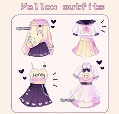 paper doll clothes with hearts on them and the words ye lon out it's