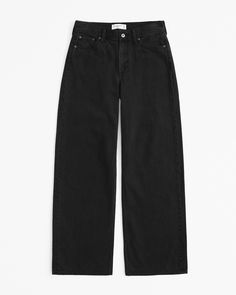 Women's Low Rise Boot Jean | Women's New Arrivals | Abercrombie.com Low Rise Baggy Jeans, Women's Bottoms, Denim Pocket, Denim Collection, Loose Jeans, Jeans Kids, Suit Accessories, Low Rise Jeans, Pocket Bag