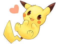 a cartoon pikachu with the words will chu be my valentine?