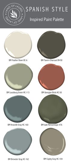 the different shades of paint that you can use in your home