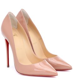 So Kate 120 Patent-Leather Pumps - Christian Louboutin | Mytheresa Kate Louboutin, So Kate Louboutin, Christian Louboutin Shoes Pumps, Louboutin Online, Leather Phone Pouch, Louboutin So Kate, Shoes Outfit Fashion, Christian Louboutin So Kate, Chic Heels