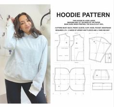 the hoodie pattern is available for women and girls